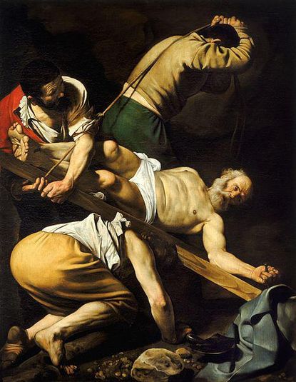 伯多禄被倒钉十字架上 (卡拉瓦乔)