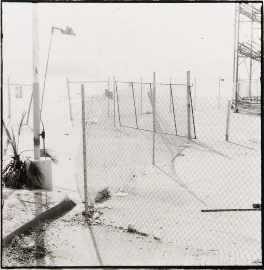Long Beach Pike (broken fence), from the Long Beach, California Documentary Survey Project