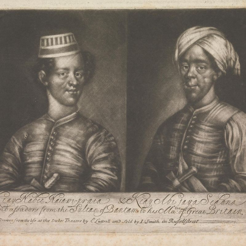 Keay Nabee Naia-wi-Praia & Keay Abi Jaya Sedana, Ambassadors from the Sultan of Bantam to His Majesties of Great Britain