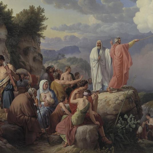 The Israelites Resting after the Crossing of the Red Sea