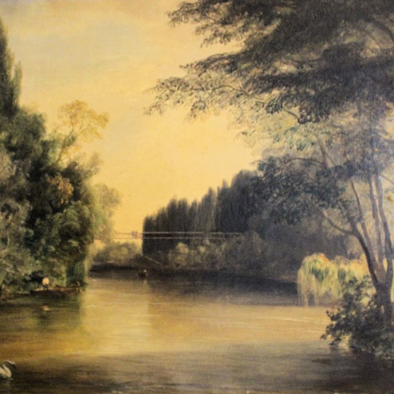 The Seine and the park of Neuilly