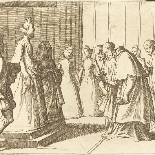 Margaret of Austria Receiving the Homage of Cardinals and Prelates