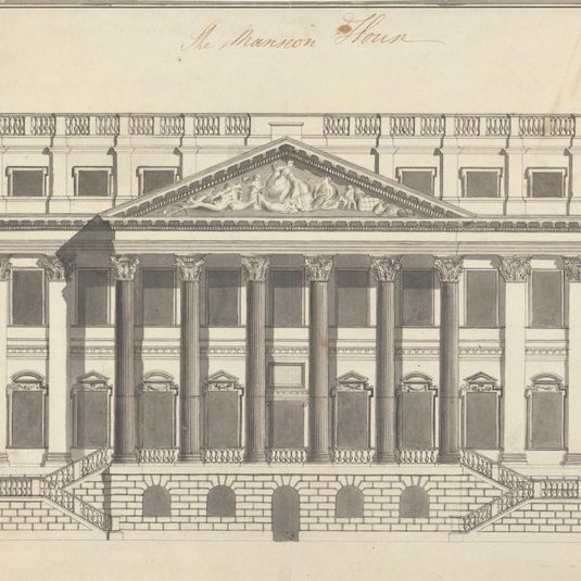 The Mansion House, London: Elevation