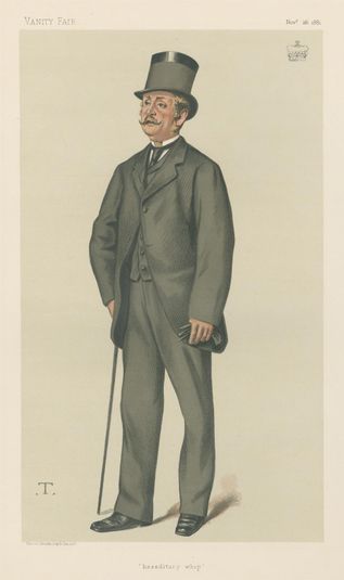 Politicians - Vanity Fair - 'hereditary whip'. Viscount Hawarden. November 26 1881