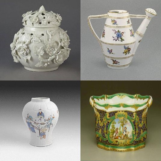 1730 C.E. - 1770 C.E. French, German, and English  Ceramics (P22)