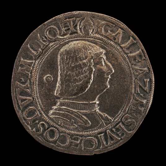 Galeazzo Maria Sforza, 1444-1476, 5th Duke of Milan 1466 [obverse]
