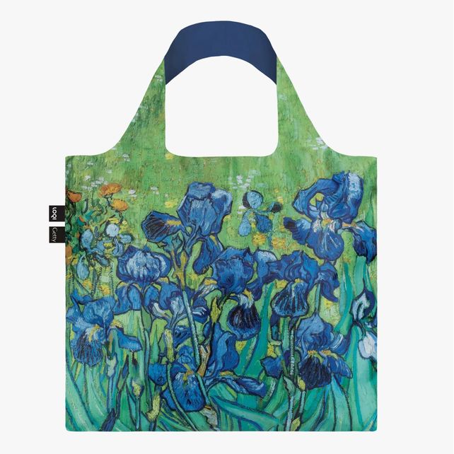 Irises, Recycled Bag, Van Gogh LOQI
