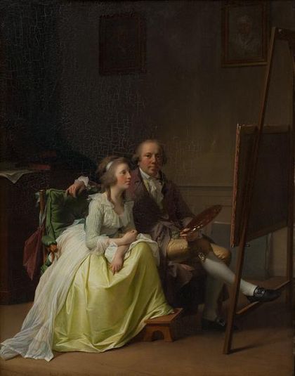 The Artist and his Wife Rosine, née Dørschel