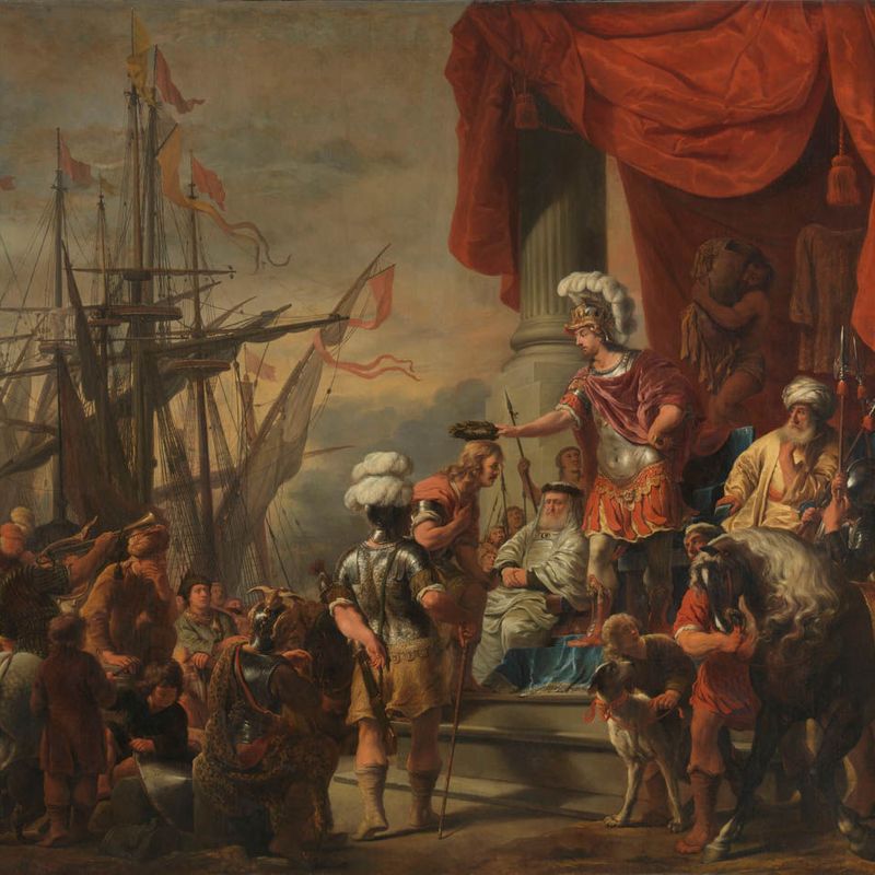 Ferdinand Bol - Aeneas at the Court of Latinus Smartify Editions