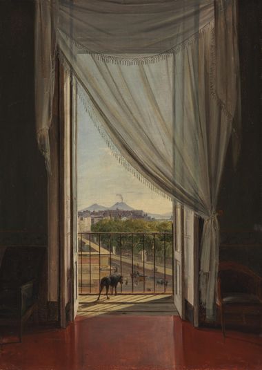 A View of Naples through a Window