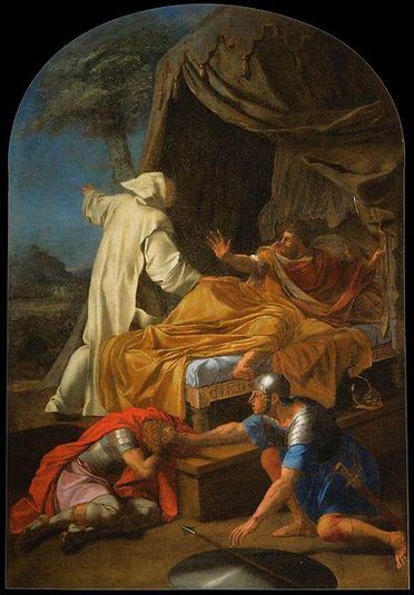 Apparition de saint Bruno au comte Roger