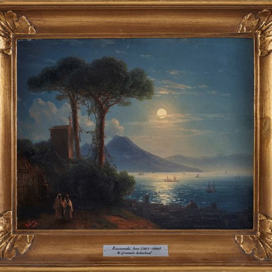 Moonlight Landscape in Naples
