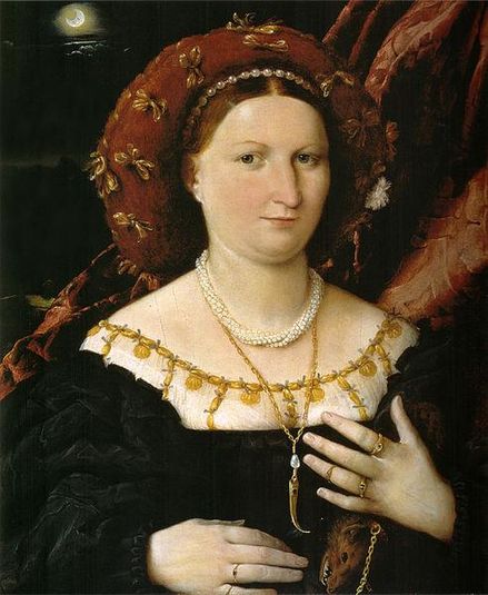 Portrait of Lucina Brembati