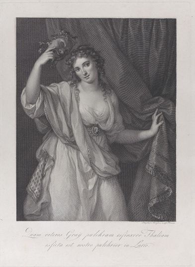 Lady Hamilton as the Comic Muse, Thalia