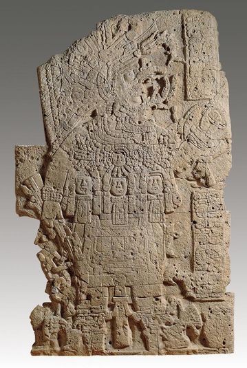 Stela with a Ruler