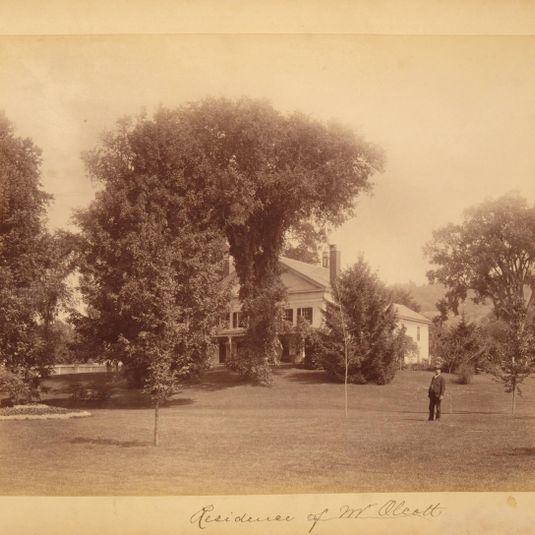 Residence of Mr. Alcott, from the album Views of Charlestown, New Hampshire