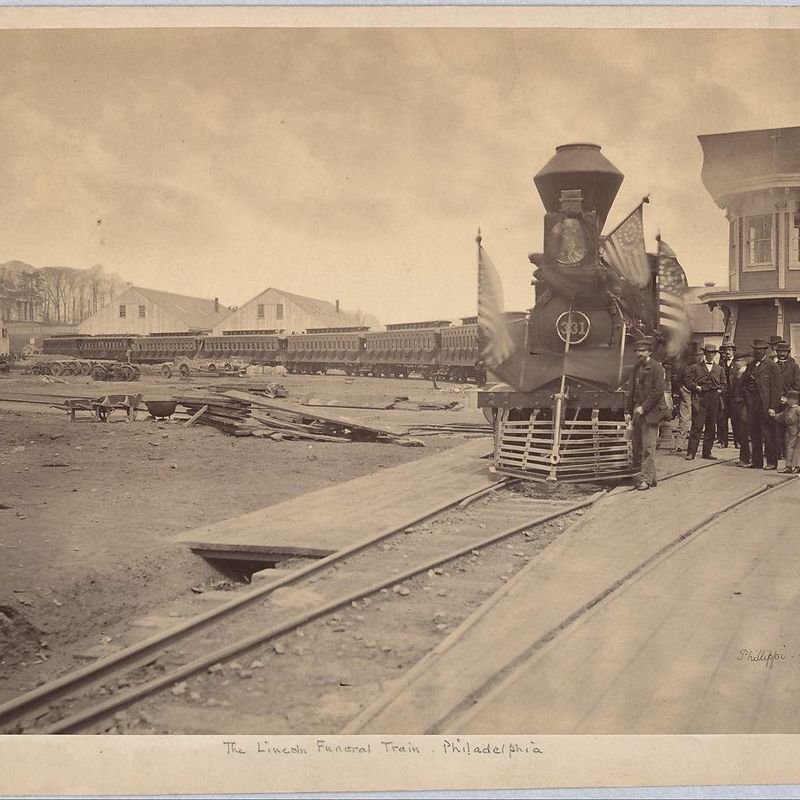 The Lincoln Funeral Train, Philadelphia