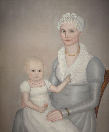 Sarah “Sally” Stearns Sherman and Sarah Sherman (1789–1845; 1814–1872)