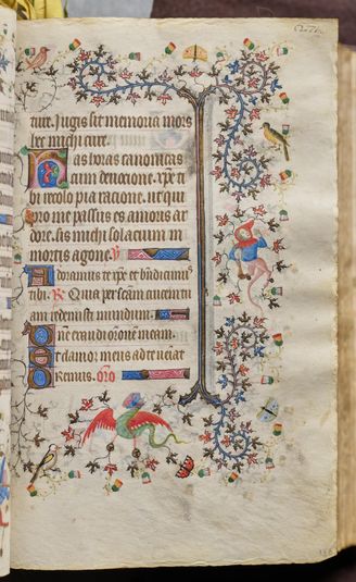 Hours of Charles the Noble, King of Navarre (1361-1425): fol. 136r, Text