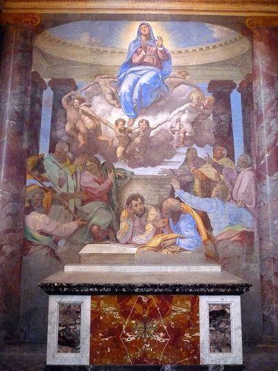 Assumption of the Virgin (della Rovere chapel, Trinita' dei Monti)
