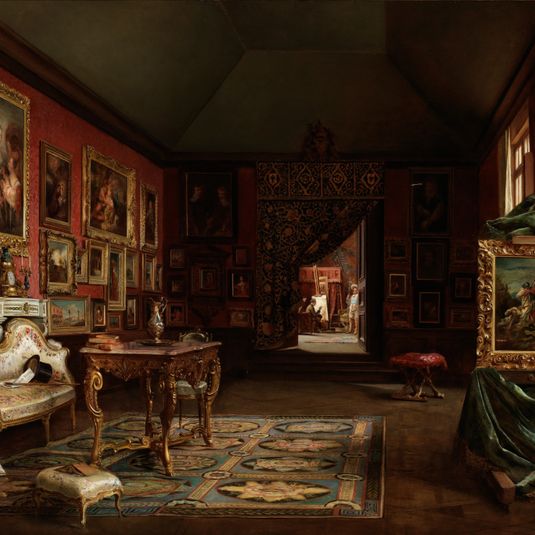 The painter's study