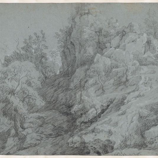 A Wooded and Rocky Landscape