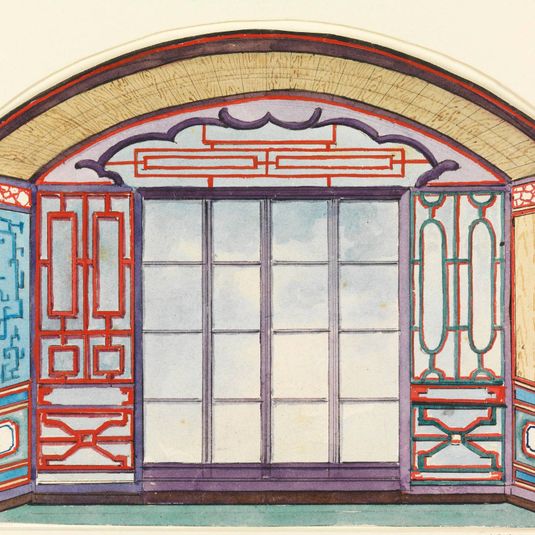 Window Alcove for the Royal Pavilion, Brighton