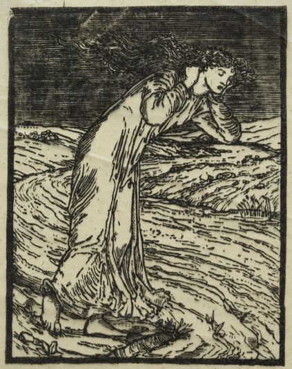 The Legend of Cupid and Psyche:  Woman Weeping Beside a Brook