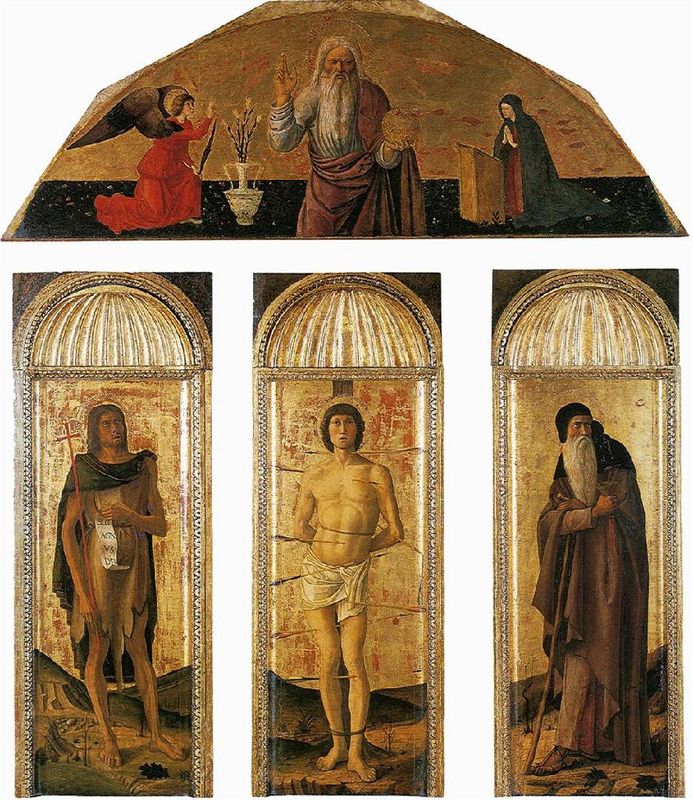 Triptych of St. Sebastian