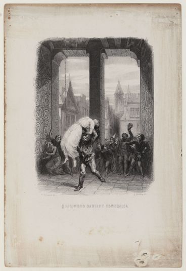 [Notre-Dame de Paris] Quasimodo sauvant Esmeralda