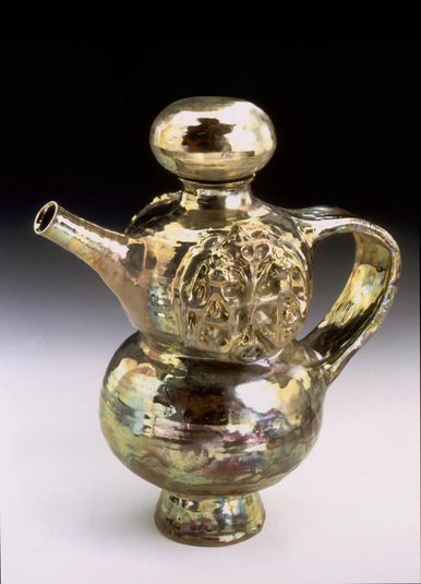 Gold Lustre Teapot