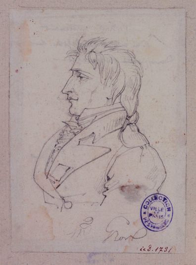 Antoine-Jean Gros, Baron Gros, peintre : croquis