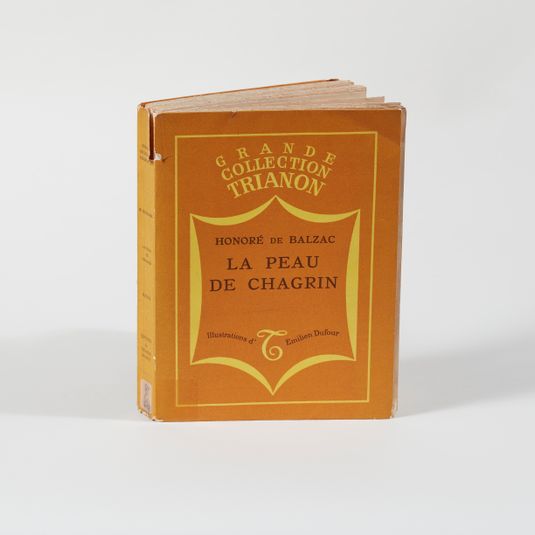 Honoré de Balzac, La Peau de chagrin, Paris : Editions du Trianon, 1930