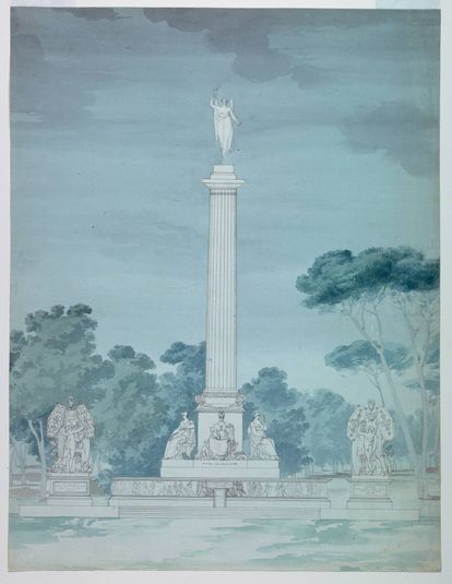 Memorial to the Napoleonic Naval Heroes Admiral Federico Carlos de Gravina and Rear-Admiral Don Antonio Escaño, Defeated at the Battle of Trafalgar