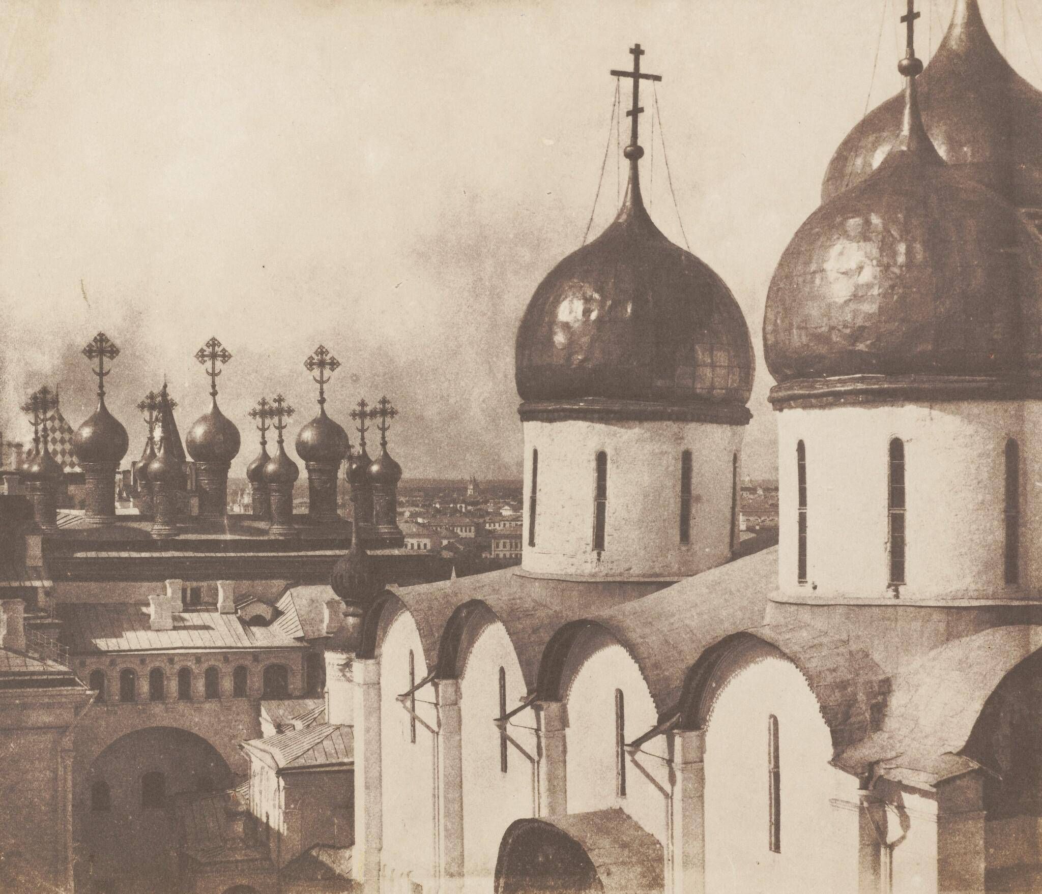 Moscow, Domes of Churches in the Kremlin
