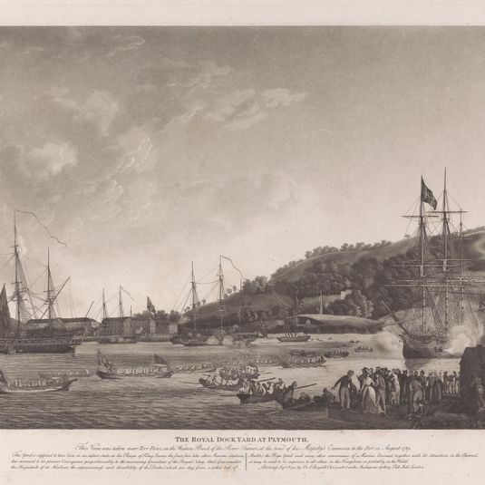 The Royal Dockyard at Plymouth