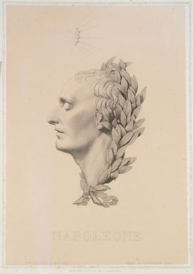 Masque de Napoléon, de profil