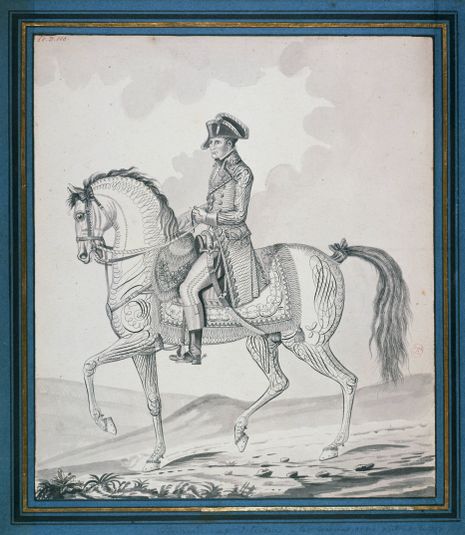 Portrait de Bonaparte à cheval