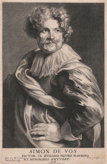 Simon de Vos, Pictor in Humanis Figuris Majoribus, et Minoribus Antuerp