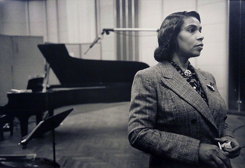 Marian Anderson (with piano)