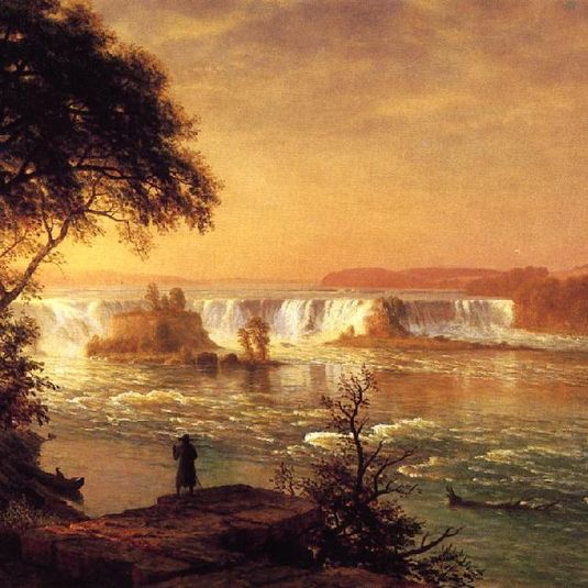 Las cataratas de San Antonio (Albert Bierstadt)