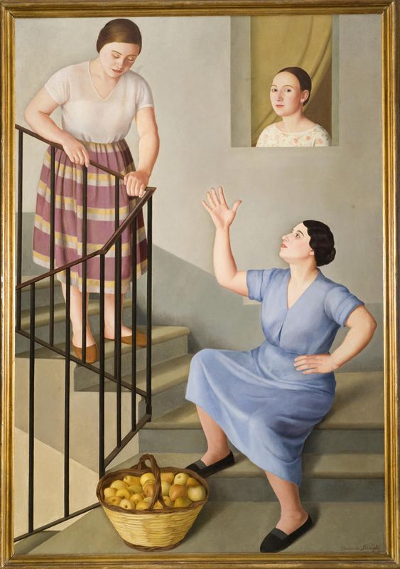 Donne per le scale