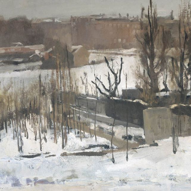 George Hendrik Breitner - View of the Oosterpark. Amsterdam. in the Snow Smartify Editions