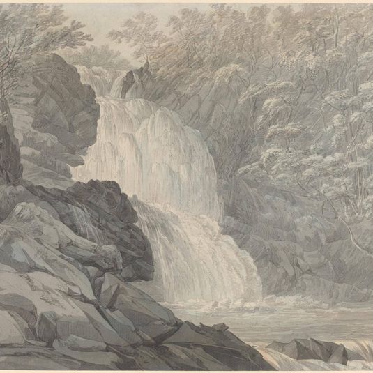Mawddach Falls near Dolgelly