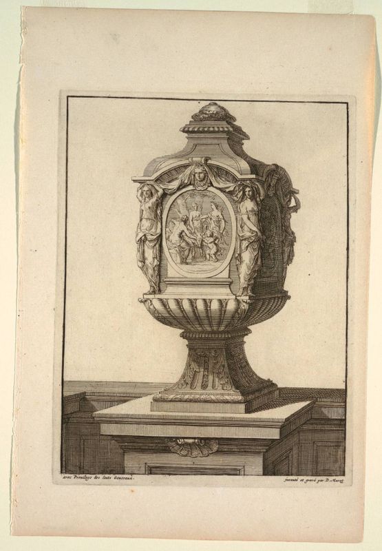 Plate in Vasses de la Maison Royalle de L'oo Nouvellement (Vessels of the Royal House of L'oo)