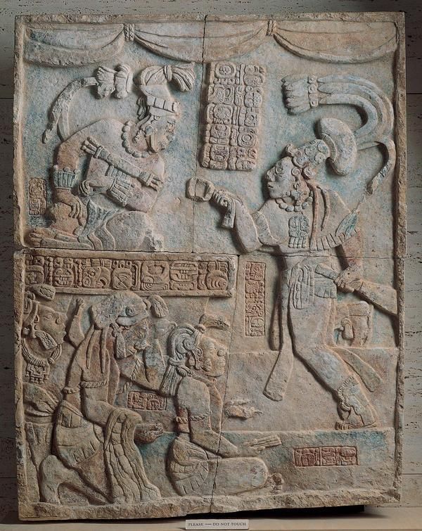 Presentation of Captives to a Maya Ruler