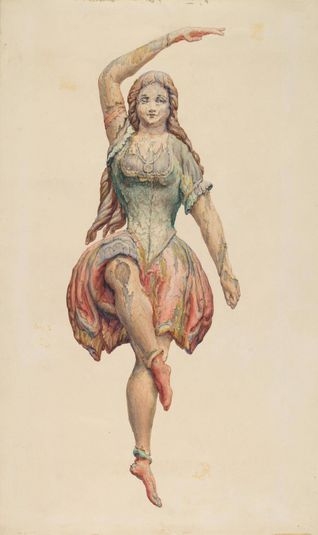 Dancing Girl from Spark's Carousel Wagon