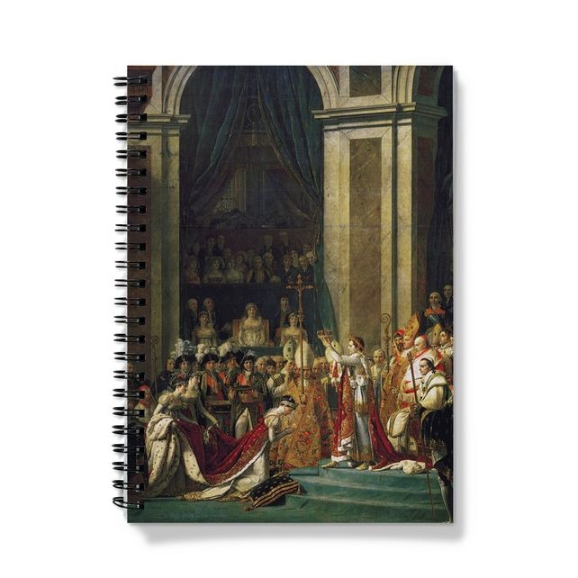 The Coronation of the Emperor, Jacques-Louis David Notebook Smartify Essentials