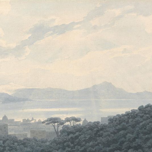 The Bay of Naples from Capodimonte, Italy