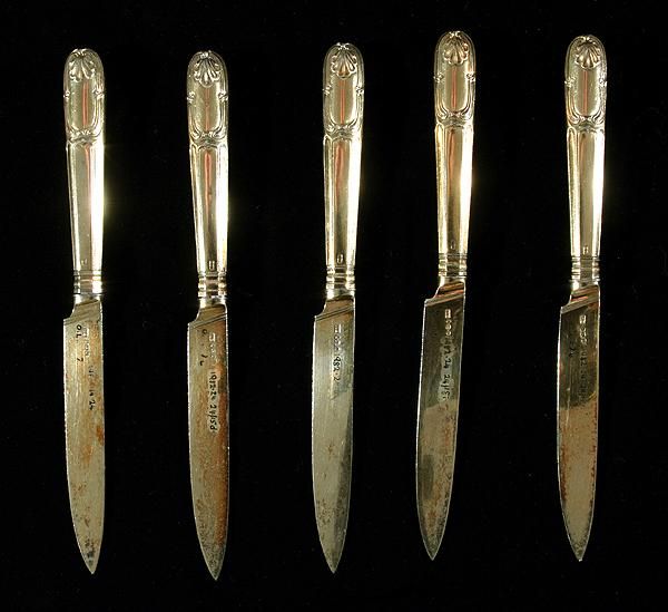 Dessert or Cheese Knives, 1808